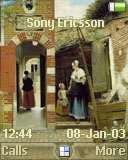Download Pieter de Hooch - Courtyard of a House in Delft Theme